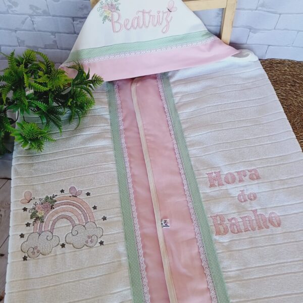 Toalha de Banho Luxo com Capuz