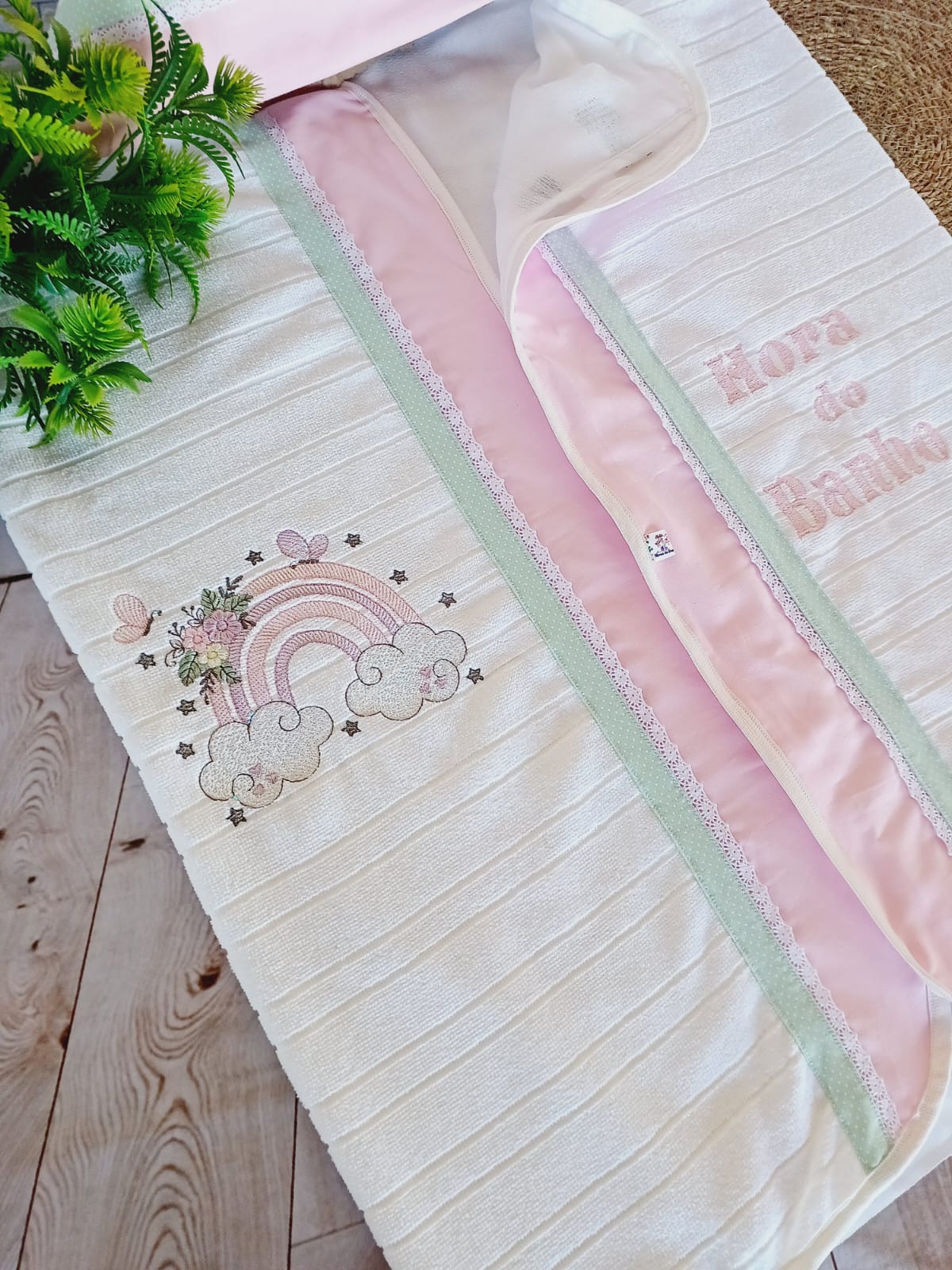 Toalha de Banho Luxo com Capuz - Imagem 5